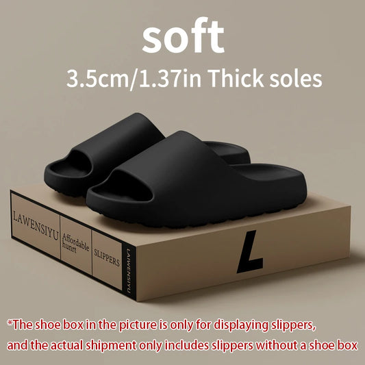 EVA Thick Sole Men's Slide Slippers – Anti-Slip Indoor Outdoor