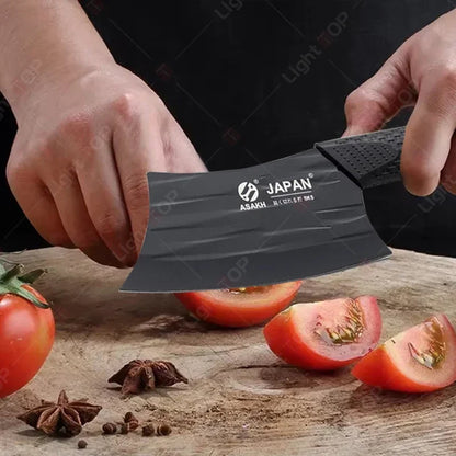 Black Chef Knife – Japanese Stainless Steel Kitchen Knife
