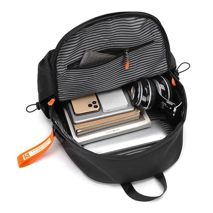 Men's Waterproof Laptop Backpack 15.6" – High-Capacity Travel School Bag