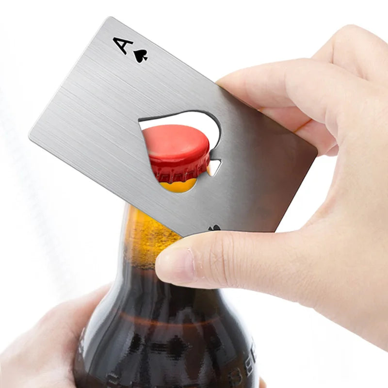 Credit Card Bottle Opener – Poker Playing Card Design