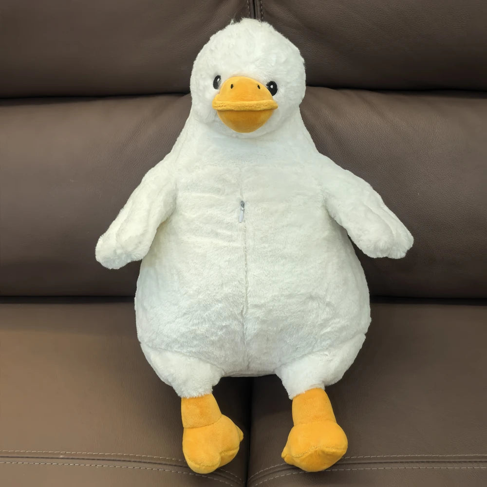 Giant Duck Plush Toy – Soft Stuffed Animal Pillow Cushion