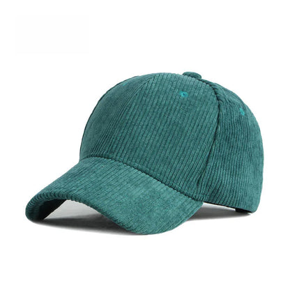 Unisex Adjustable Baseball Cap – Solid Retro Snapback Hat for Men & Women