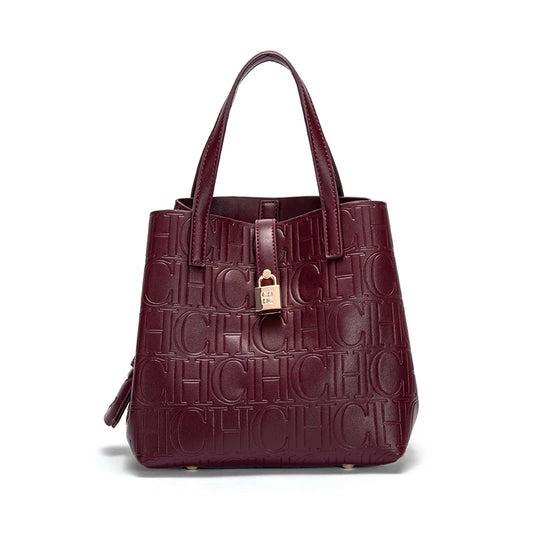 Large Capacity Tote Bag for Women – Embossed Letter Handbag