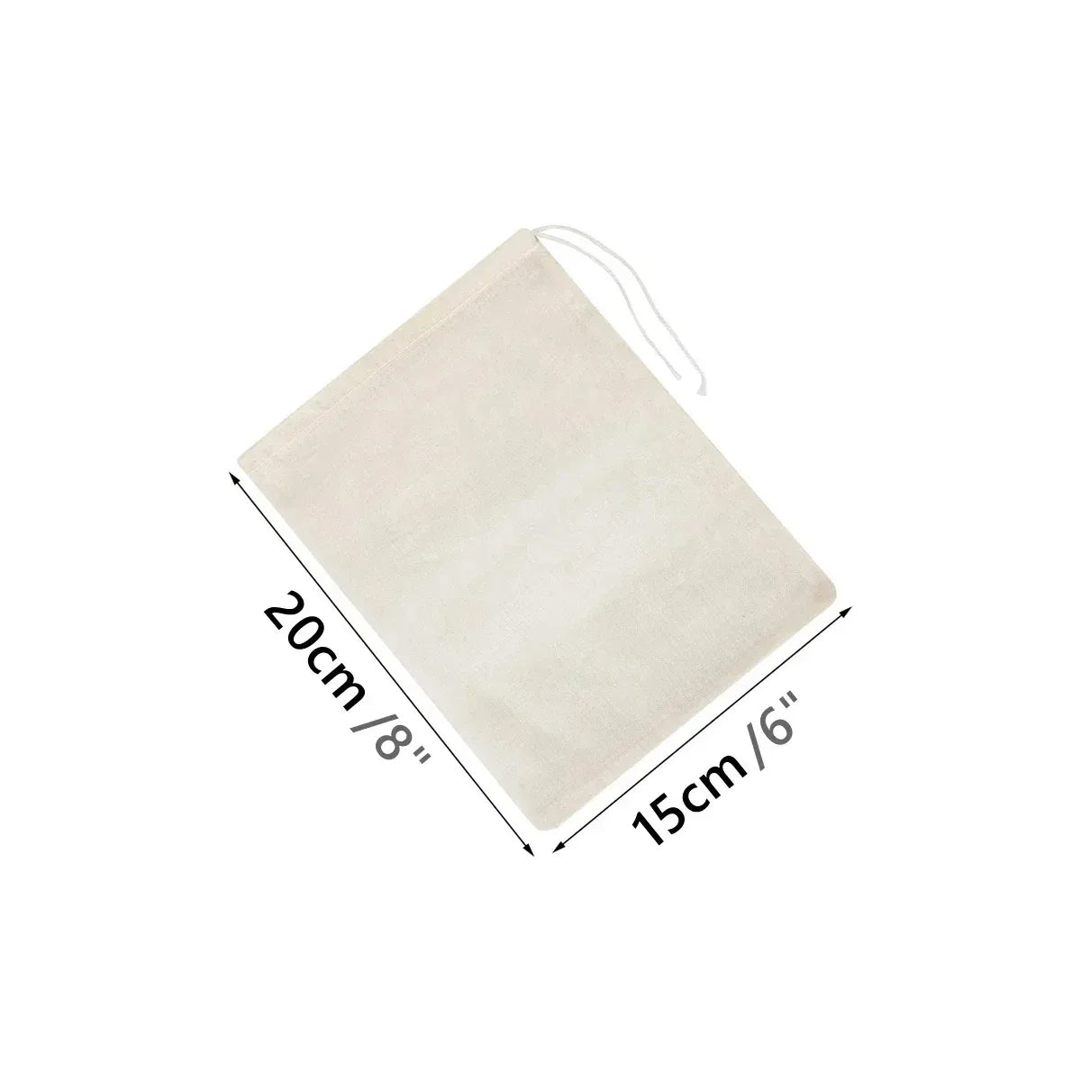 Reusable Nylon Nut Milk Bag – Fine Mesh Food Strainer