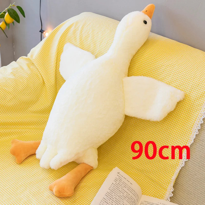 Goose Plush Stuffed Animal Pillow – Soft Duck Cushion Gift