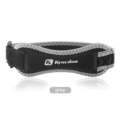 Patella Knee Strap Adjustable Silicone Tendon Band for Sports