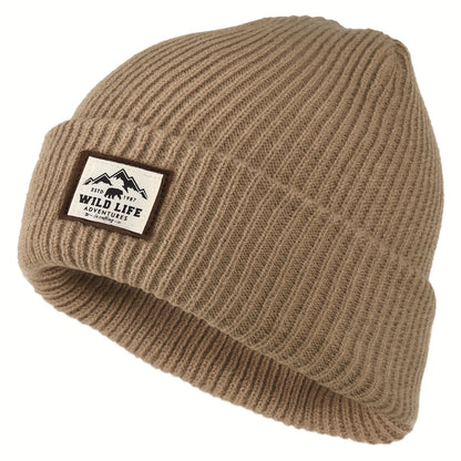 Outdoor Fleece Beanie Hat – Warm Windproof Cap for Men & Women