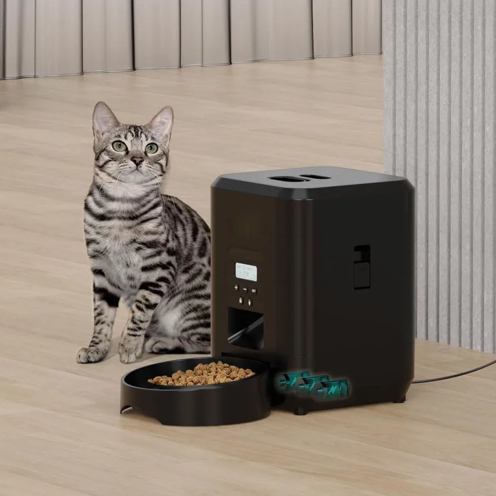Automatic Smart Pet Feeder with WiFi App Control
