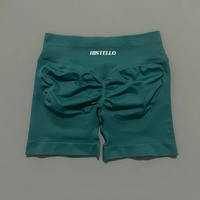 Seamless High-Waist Workout Shorts for Women