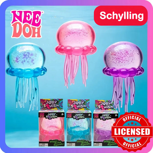 Nee Doh Jelly Squish Squishy Stress Relief Toy by Schylling