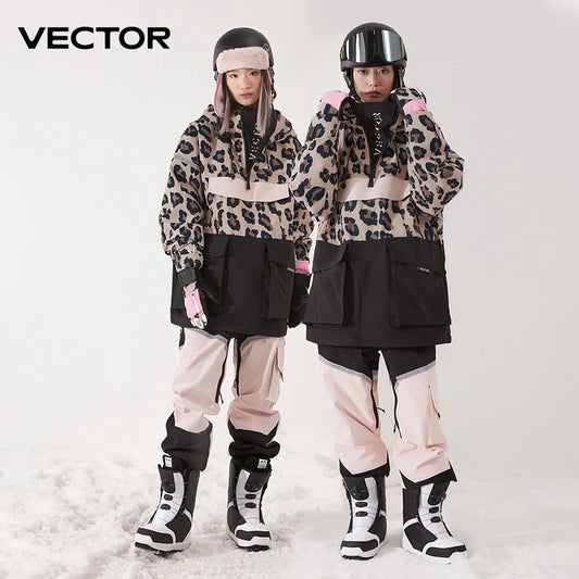 Vector Meteor Ski Jacket – Waterproof Hooded Snow Suit for Men & Women