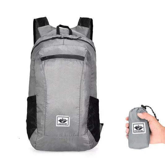 Foldable Lightweight Waterproof Backpack for Hiking & Travel