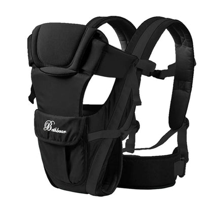 4-in-1 Ergonomic Baby Carrier – Infant Backpack Sling with Padded Support