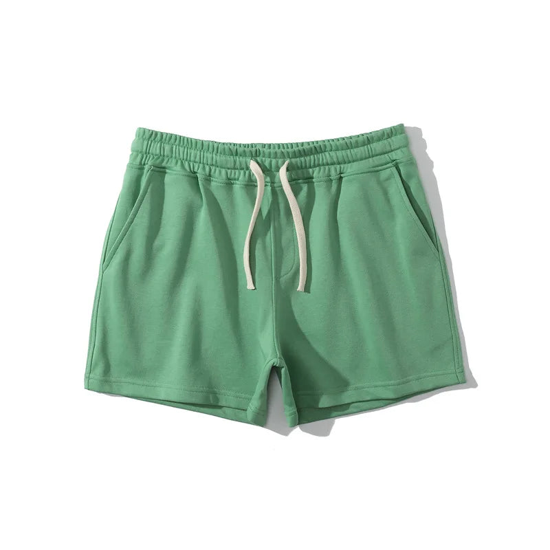 Men's Cotton Gym Shorts – Breathable Athletic Running Shorts