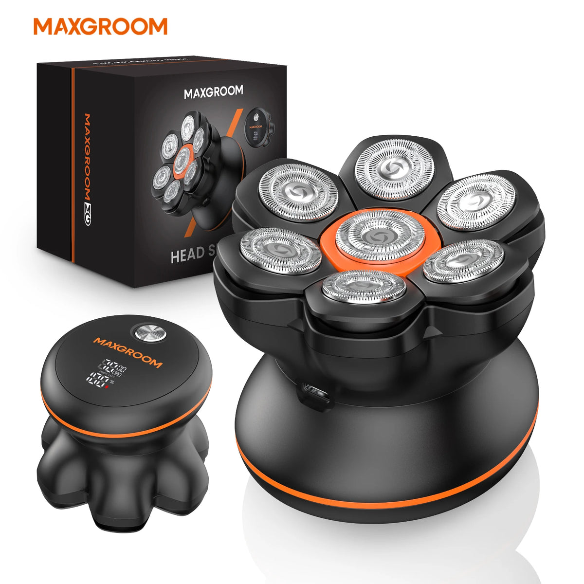 Maxgroom 7D Electric Head Shaver for Bald Men – Wet & Dry