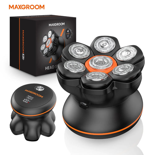 Maxgroom 7D Electric Head Shaver for Bald Men – Wet & Dry