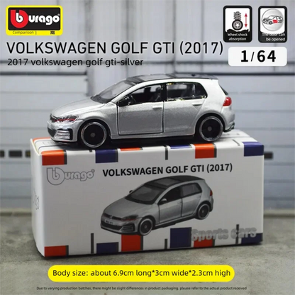 1:64 Diecast Car Model – Bburago Collectible Alloy Vehicle Toy