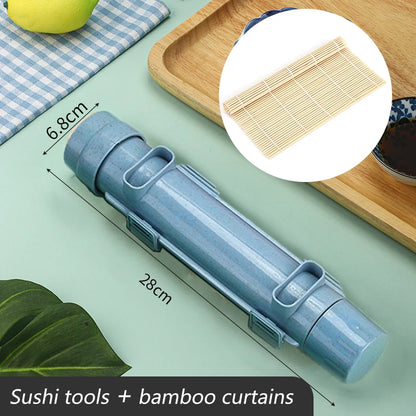 Sushi Roll Mold Maker – Push-Type Rice Ball & Seaweed Shaper Tool