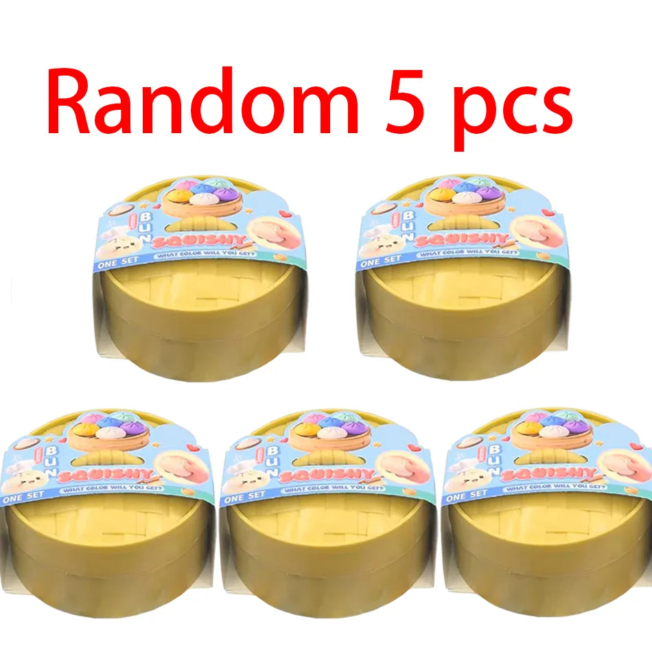 Dumpling Squishy Blind Box – Stress Relief Toy