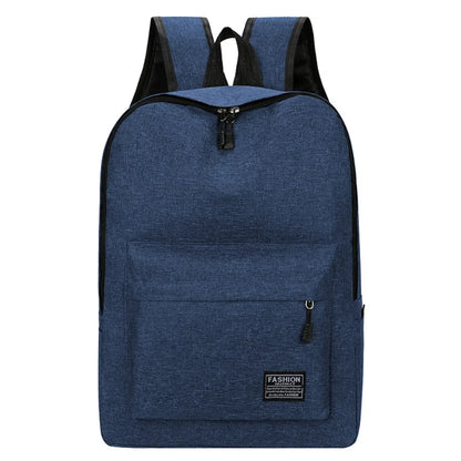 Minimalist Canvas Backpack for Men – Laptop School Travel Bag