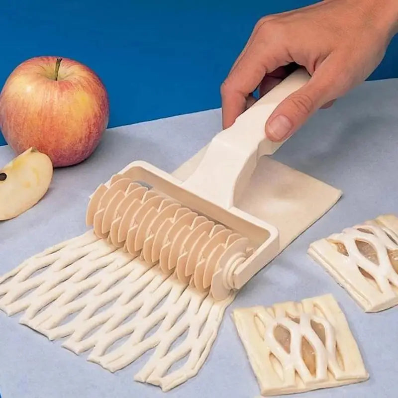 Pastry Lattice Roller Cutter – Pizza & Cookie Dough Wheel