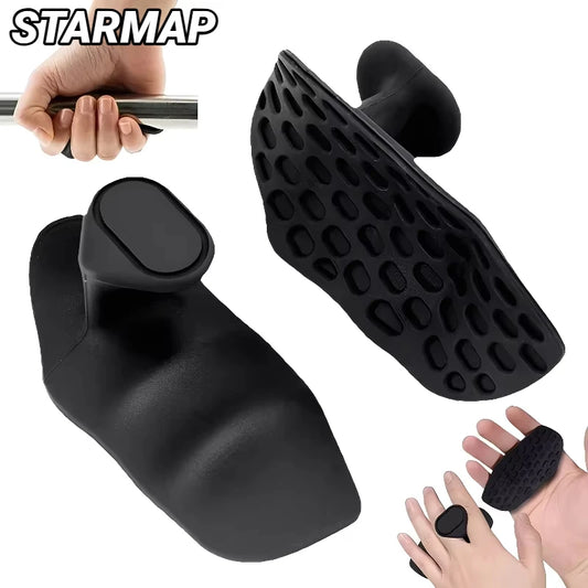 Gym Lifting Grips – Fingerless Workout Gloves for Men & Women (2 Pcs)