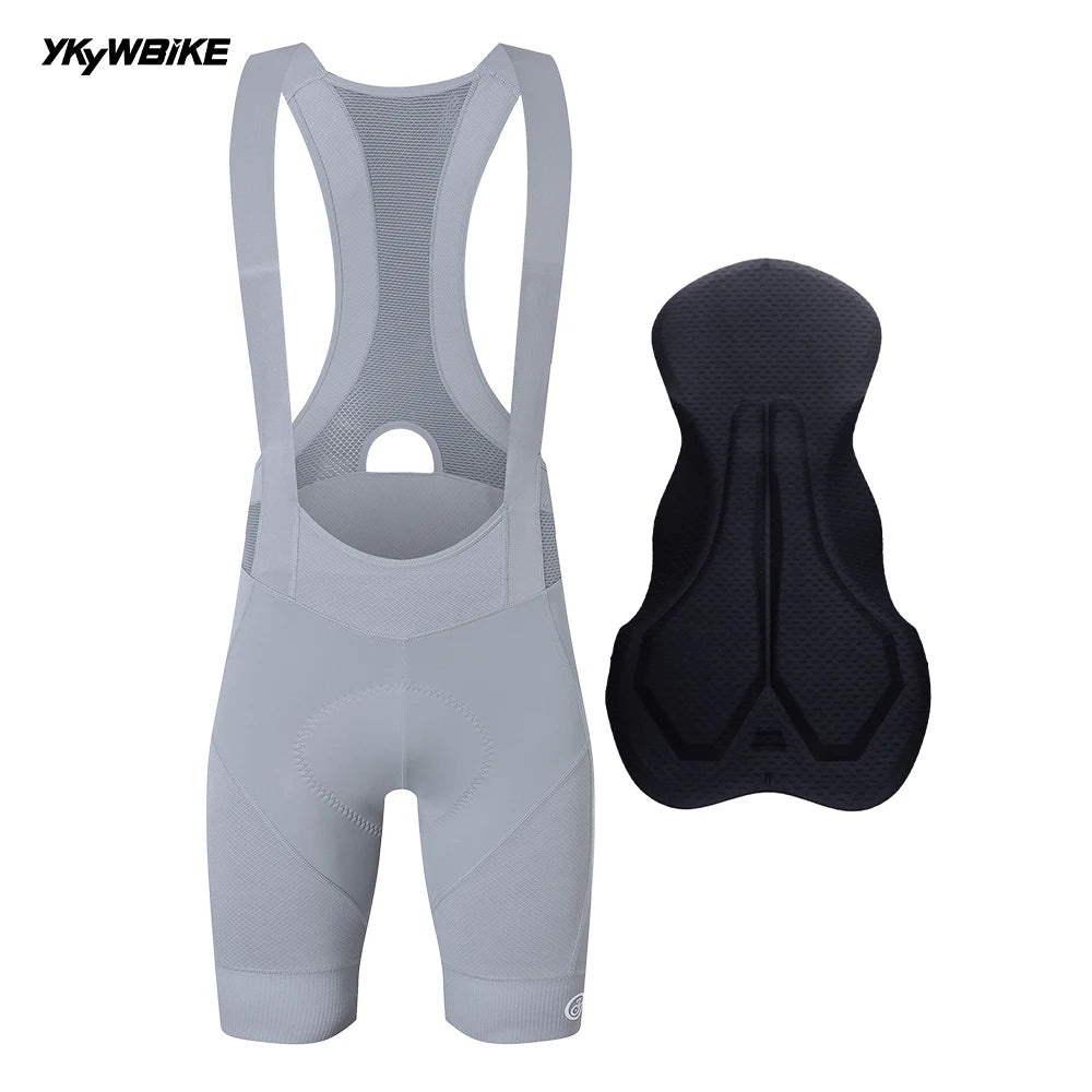 Men's Cycling Bib Shorts with 6-Hour Padded Chamois