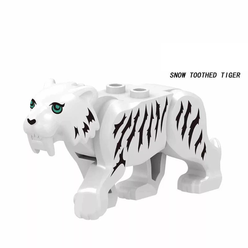 Animal Building Block Mini Figures – MOC Zoo & Farm Creatures Set for Kids