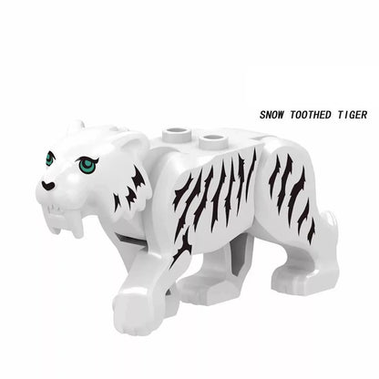 Animal Building Block Mini Figures – MOC Zoo & Farm Creatures Set for Kids