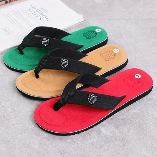Men's Flip Flops – Non-Slip Casual Beach Sandals & Indoor Slides