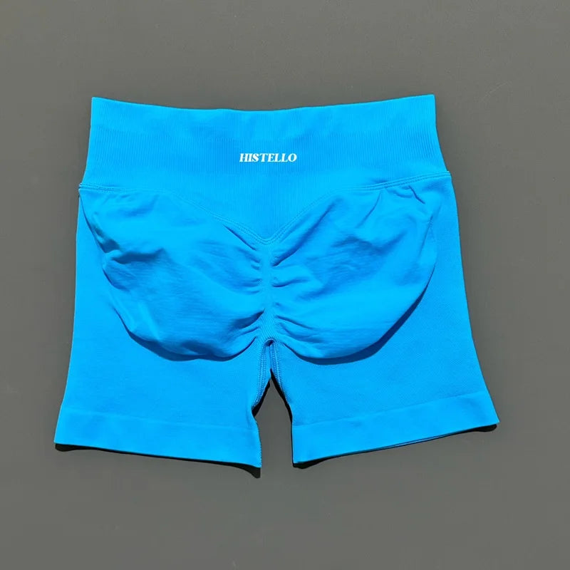 Seamless High-Waist Workout Shorts for Women