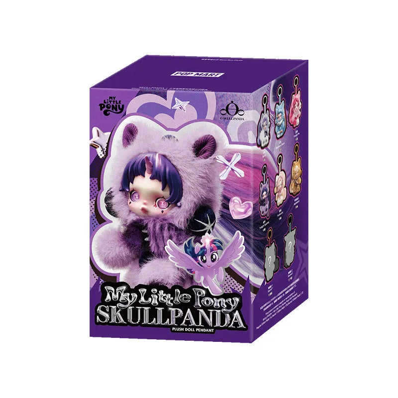 Pop Mart Skullpanda x My Little Pony Blind Box Plush Pendant