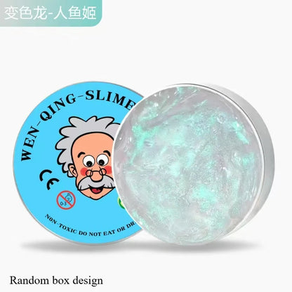 Crystal Slime Stress Relief Fidget Toy – Fluffy Putty for Kids
