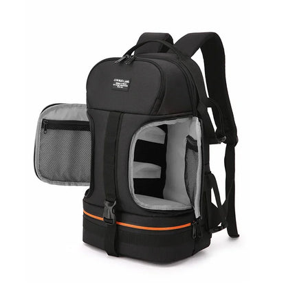 DSLR Camera Backpack – Waterproof Large Capacity with 15.6" Laptop Compartment