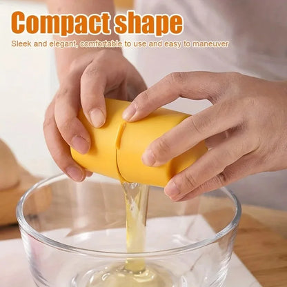 Egg Cracker & Opener Tool – Quick One-Hand Kitchen Gadget