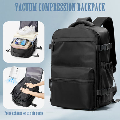 Vacuum Compression Backpack – Large Capacity Travel & Laptop Bag