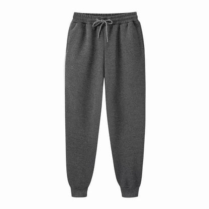 Men's Fleece Jogger Sweatpants – Casual Running Trousers