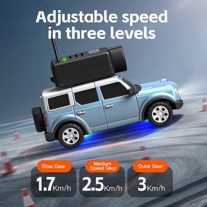 WLToys Mini RC Car with 720P FPV Camera WiFi App Control 1:64 Scale