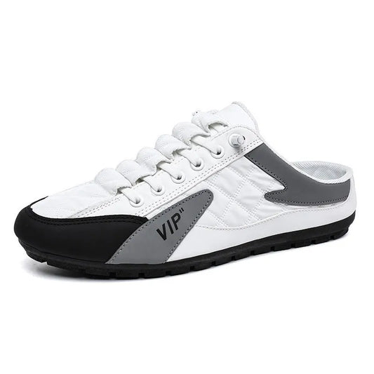 Men's Casual Slip-On Sneakers – Flat Bottom Soft Sole Loafers