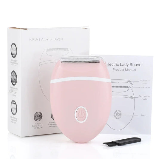 Women's Electric Shaver Mini Portable Rechargeable Hair Remover