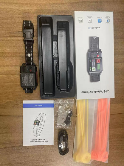 GPS Wireless Dog Fence Containment System – Waterproof Outdoor Anti-Loss (ZF500)