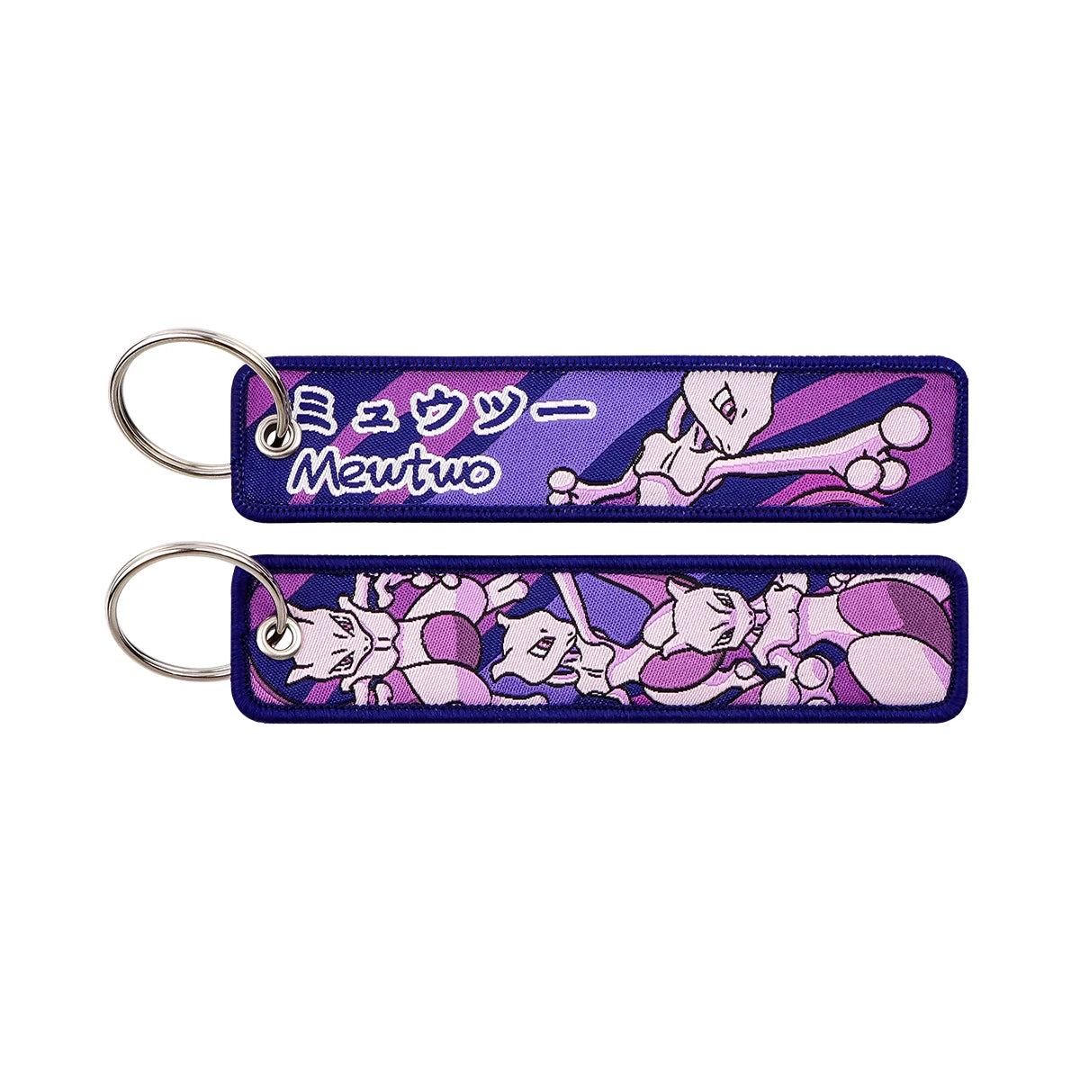 Anime Elf Monster Embroidery Keychain – Bag & Backpack Charm