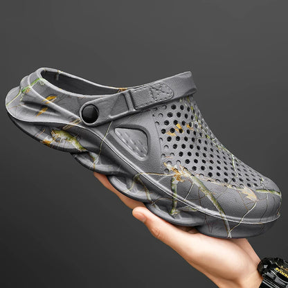 Plus Size Beach Clogs – Breathable EVA Sandals for Men & Women