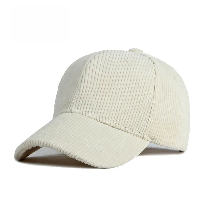 Unisex Adjustable Baseball Cap – Solid Retro Snapback Hat for Men & Women