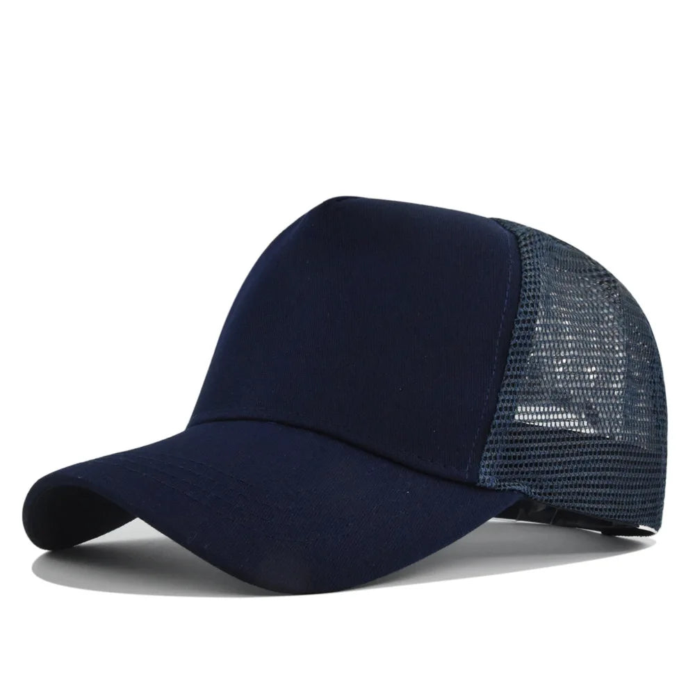 5-Panel Mesh Trucker Cap – Breathable Baseball Hat for Men & Women