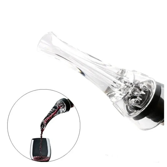 Red Wine Aerator Pourer – Acrylic Bottle Decanter Spout