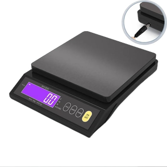 Digital Kitchen Scale with LCD Display – Waterproof Stainless Steel