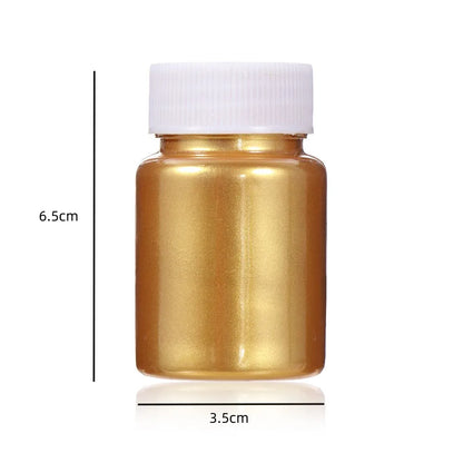 Edible Glitter Powder – Gold & Silver Shimmer Dust for Cake, Macaron & Pastry Decorating