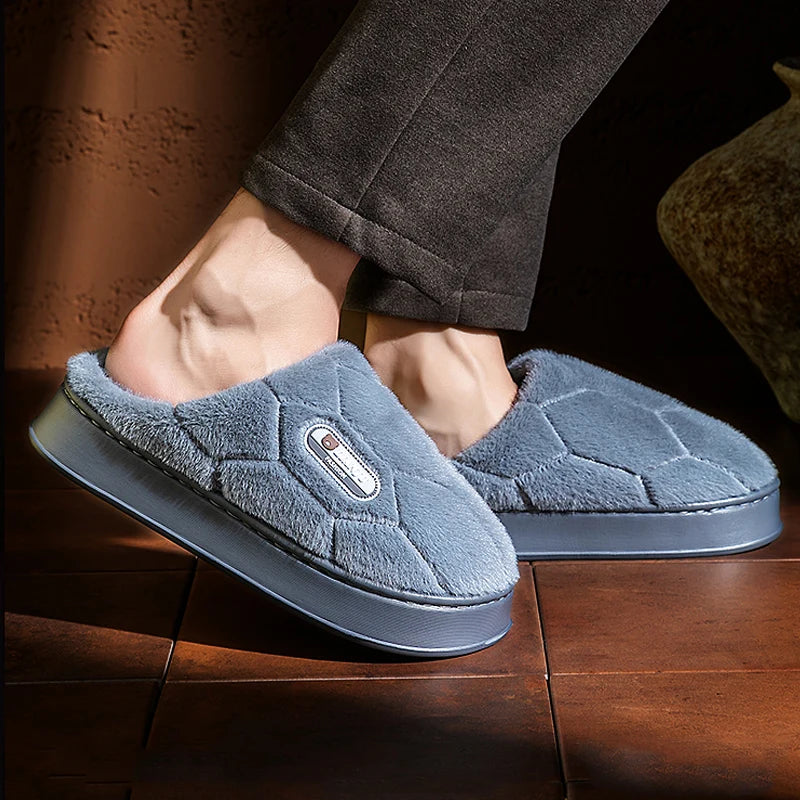 Warm Fuzzy House Slippers for Men & Women