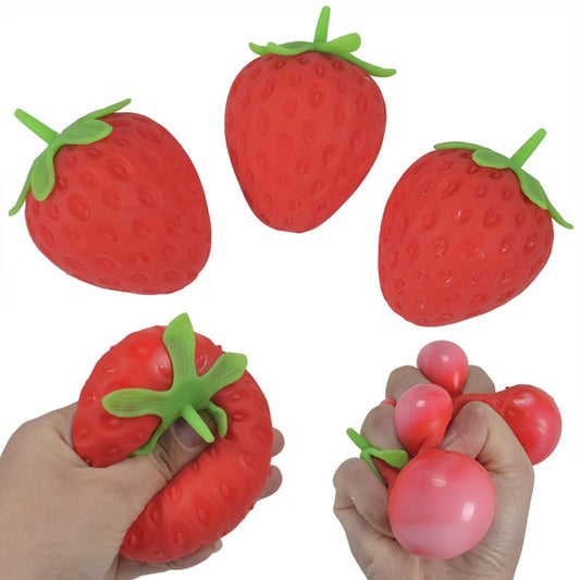Fruit Squishy Stress Ball Slow Rising Fidget Toy